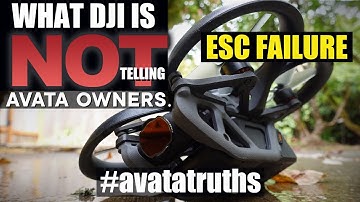 WHAT DJI is NOT telling Avata Owners. - [ ESC RESET! ]