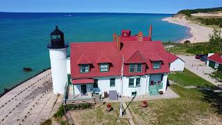 :) Drone over Northwest Michigan #drones #Michigan #michiganslowerpeninsula #nature #lighthouse by Drones over Michigan with Randy Morgan 66 views 8 months ago 4 minutes, 54 seconds