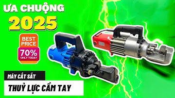 Giới thiệu 2 mẫu “MÁY CẮT SẮT THUỶ LỰC CẦM TAY PHI 25” đang được ưa chuộng nhất năm 2025