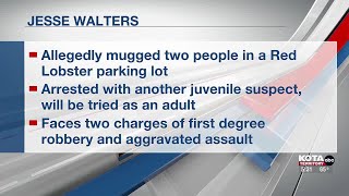 Red Lobster Robbery Rapid City teen makes first court appearance for mugging