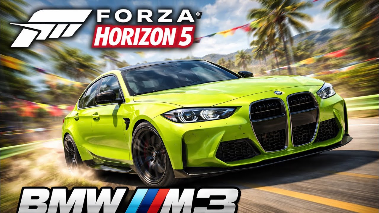 I Made The #fastest #bmwm3competition in #forzahorizon5 