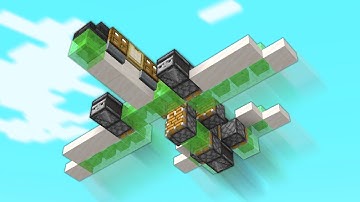 How to build a WORKING BUSINESS JET in Minecraft 1.20? *Redstone Tutorial*