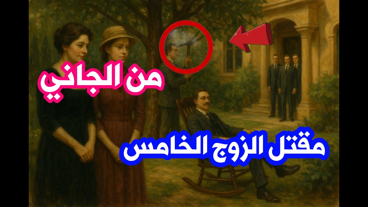 من الجاني كارثة الزوج الخامس وعلاقة زوجته المزواجة بجريمة القتل وتظهر الكارثة في النهاية