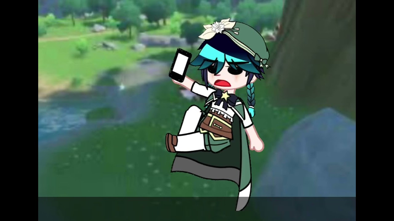 Genshin if they had phones (or i just didn’t know what to call this) #riceyskitreactions