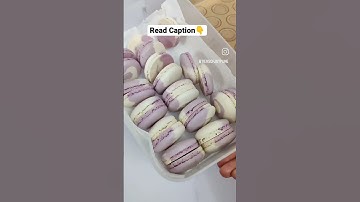 How to store Macaron Shells? #macaron