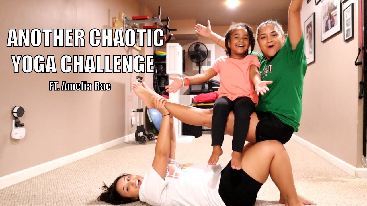 Sisters Yoga Challenge (Part 2) ft. Amelia Rae - YouTube