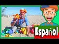 Blippi Español en La Playa con Juguetes de Arena | Aprende Colores para Niños