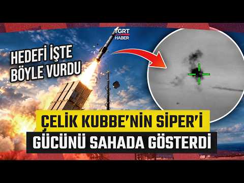 Çelik Kubbe'nin Kalkanı Gücünü Sahada Gösterdi: Hedefi Tam İsabetle Vurdu - TGRT Haber