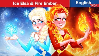 Download Lagu Ice Elsa vs Fire Ember - The Lost Twin Sister Returns | Stories for Tween | @FairyTalesExplorers MP3