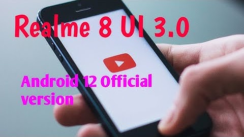 realme 8 UI 3.0 Android 12 Official version Update review.. #realme8