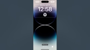 How to add Spotify Lockscreen widget?