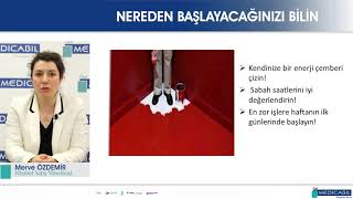 Zaman Yönetimi, Seminer Programı, Merve Özdemi̇r, 5.05.2021