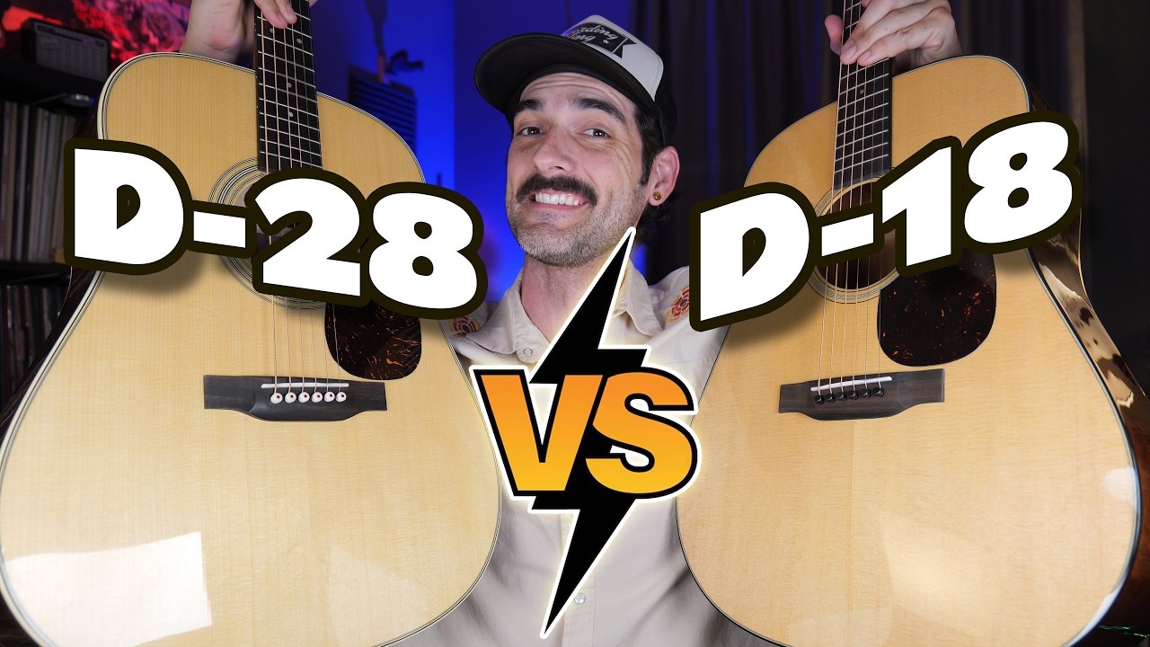 D-18 против D-28 | Какой Martin лучше купить в 2025 году?