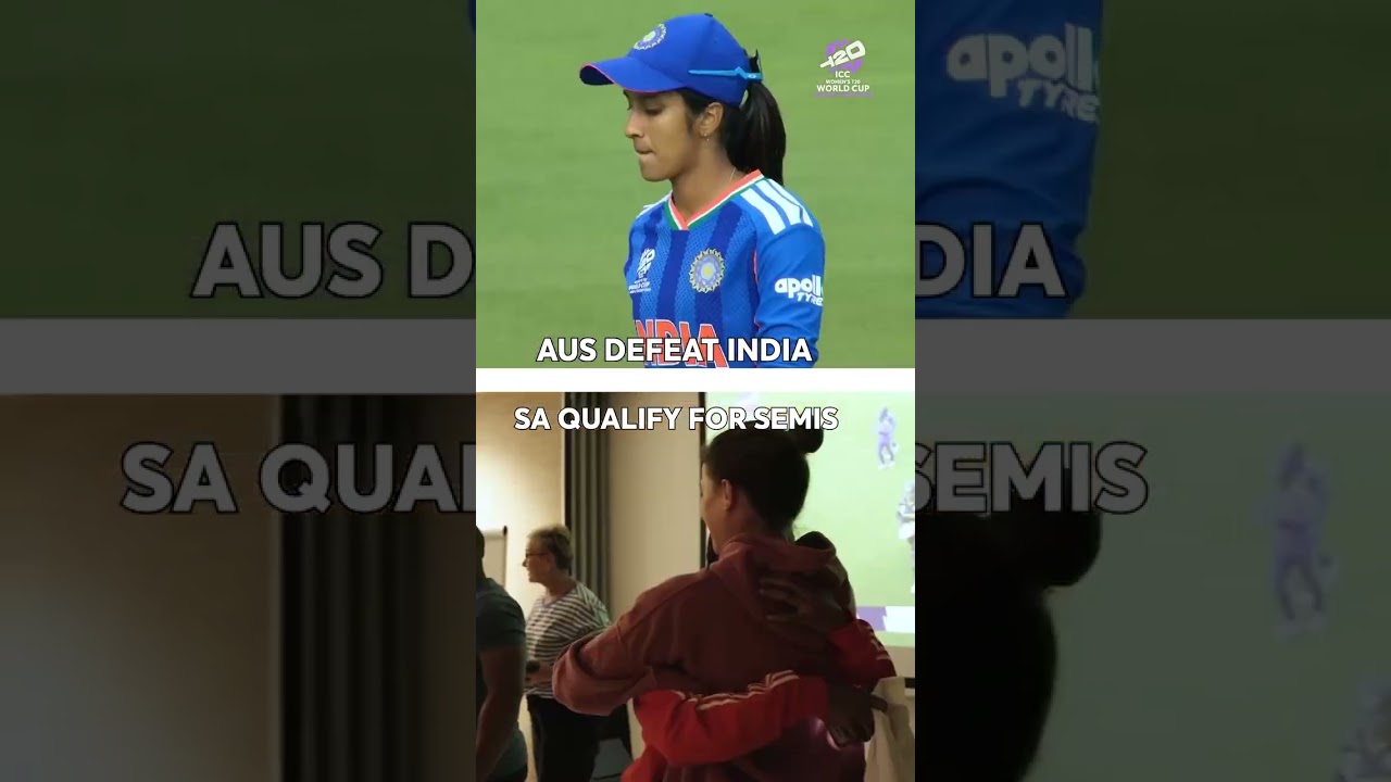 The loudest cheers for Australia at the #T20WorldCup came from the South Africa dressing room 😲