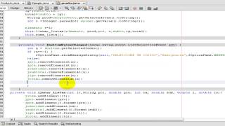 Ejercicios Con JLIST en JAVA (4-5)