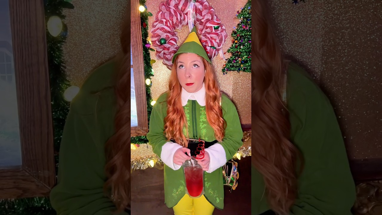 I was Buddy the Elf for a night 