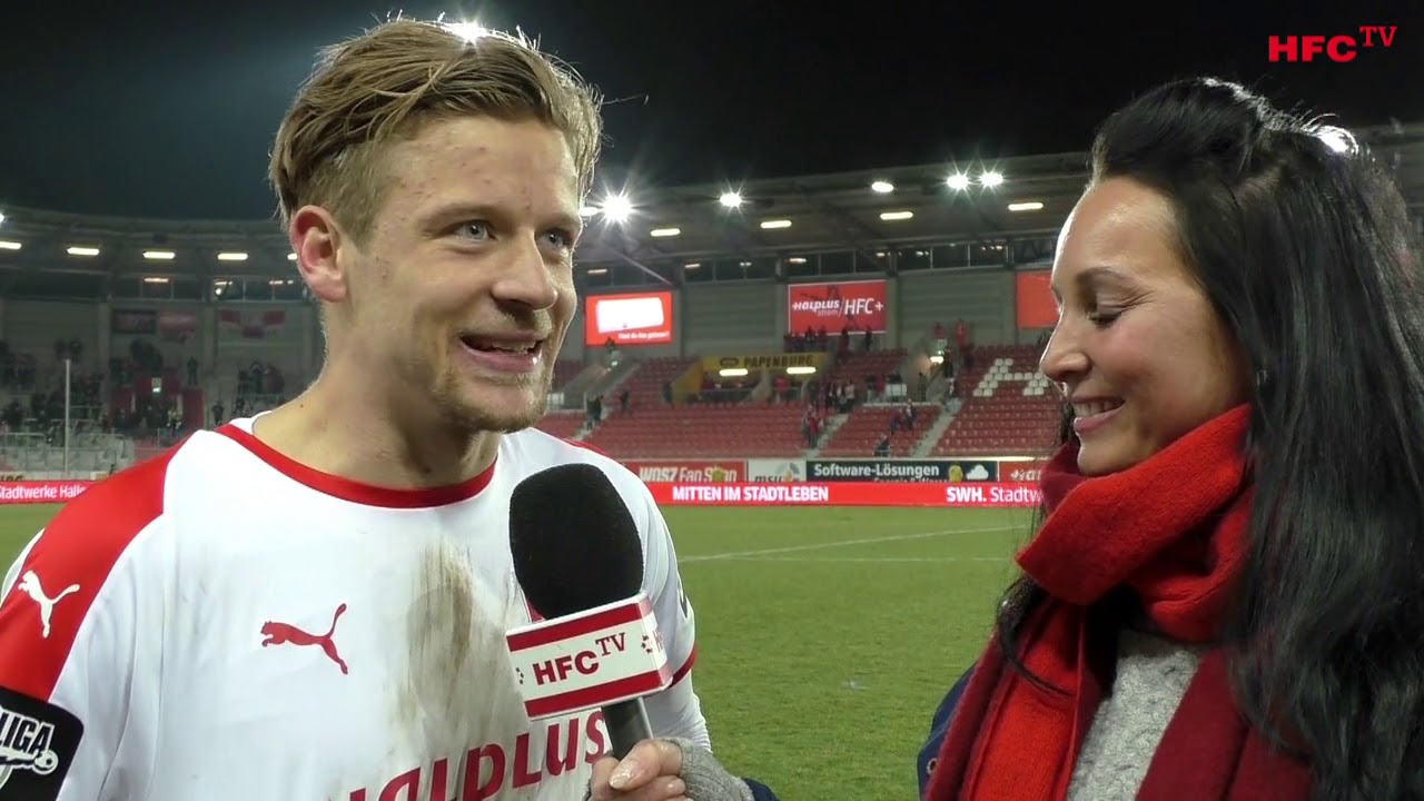 hfcu 26. Spieltag: Hallescher FC - KFC Uerdingen 05 | Interviews nach dem Spiel
