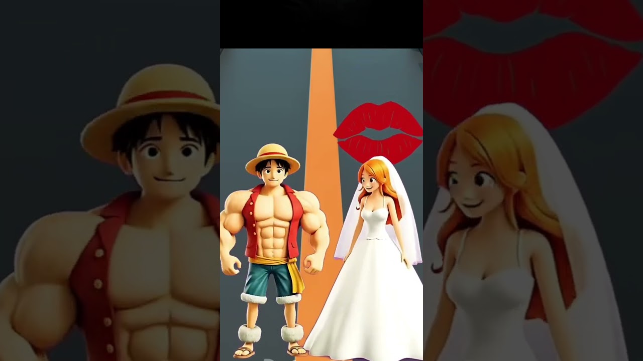 POV ❤️ Luffy and Nami in the Love Run! 110% …
