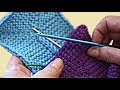 Коврик на 10 петель спицами. Коврик на 10 петель крючком. Часть 1. Knitting 10-loop rug. Part 1.