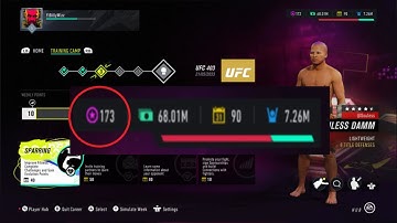 UFC 4 - Hoe je de meeste evolutiepunten verdient in je carrière