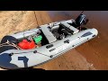 Лодка RiverBoats RB 350 НДНД + мотор Gladiator G9.8FHS отзыв о комплекте