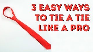 ... tying a tie can be difficult job, especially when you're in rush.
take these neat tricks and use t...