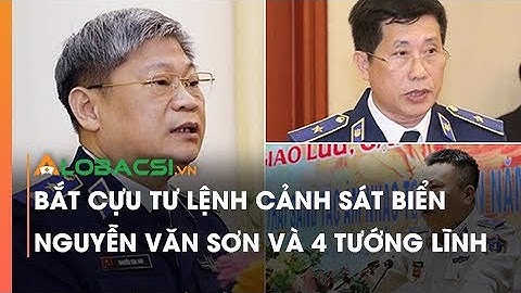 Bắt Cựu Tư Lệnh Cảnh Sát Biển Nguyễn Văn Sơn Và 4 Tướng Lĩnh