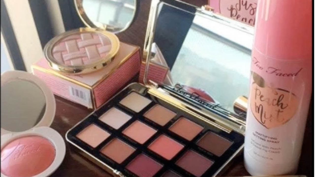 Makeup Tutorial Peaches and Cream Collection with Too Faced Cosmetics