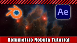 3D Volumetric Nebula (Blender + After Effects) | Modeling Tutorial
