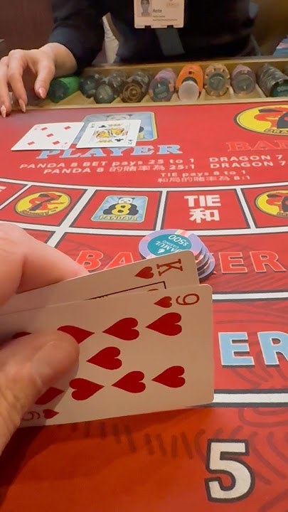 $2500 to $10k?! #baccarat #gambling #casino
