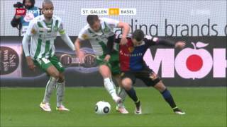 Highlights: FC St.Gallen vs. FC Basel (0:7) - 17.04.2016