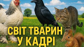 Світ тварин у кадрі: від павича до степової миші!