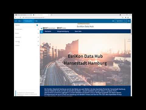 Open Data Portale mit ArcGIS Hub