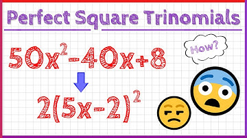 Factoring Perfect Square Trinomials!