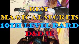 best magical secrets D&D 5e (part 1 of 4)