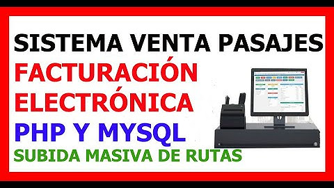 Sistema de encomiendas y ventas de pasajes php y mysql subida masiva de rutas