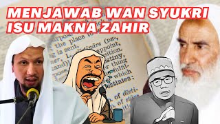 MENJAWAB CABARAN WAN SYUKRI ZAHIR MAKNA SESAT