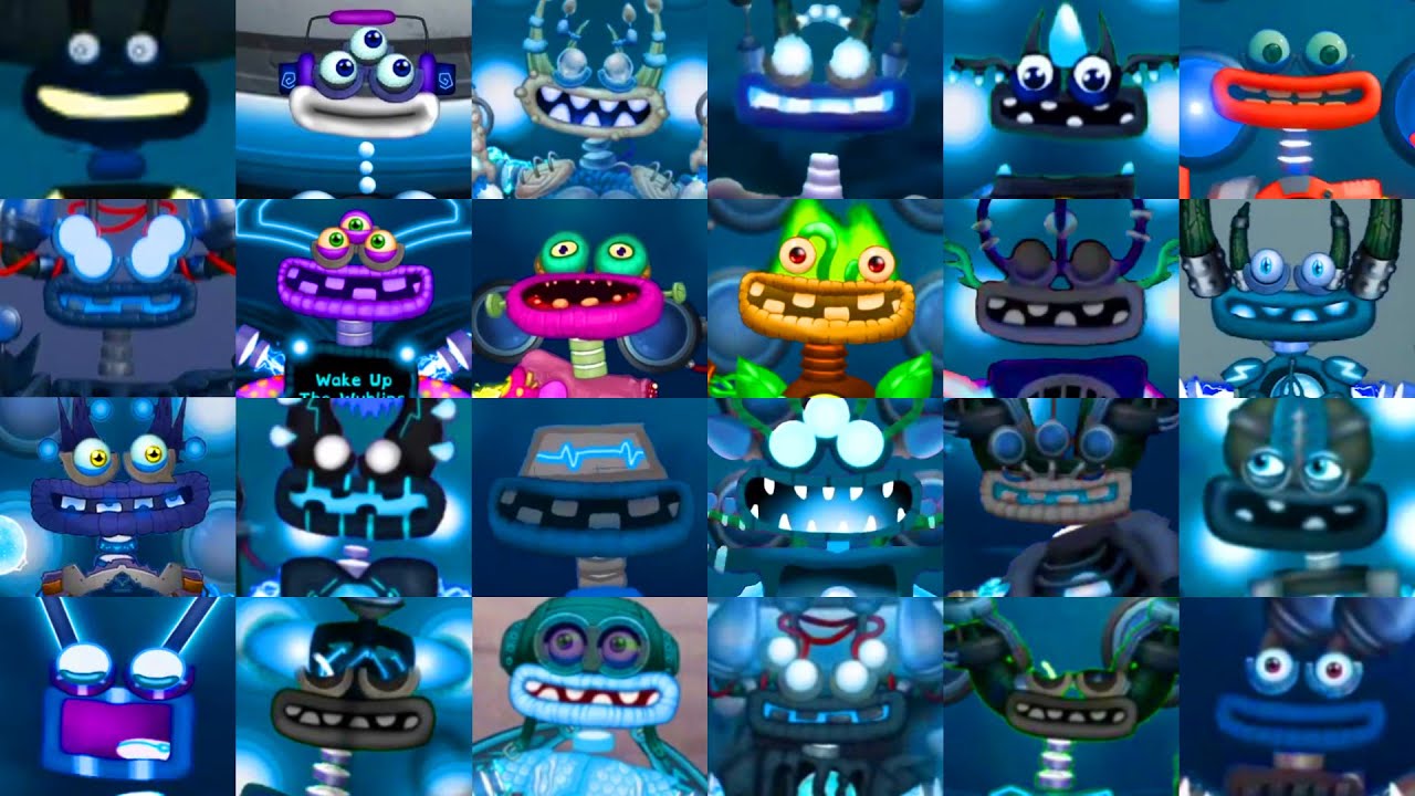 ALL Wubbox Wublins Island, Fanmade Wublins and Wublins Official | My Singing Monster 