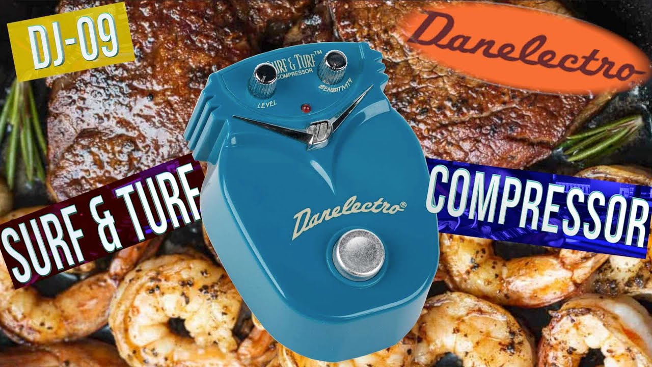 Danelectro DJ-09 Surf & Turf Compressor - YouTube