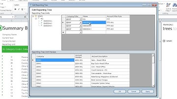 Sage Evolution Intelligence Reporting Filtering your Financial Layouts