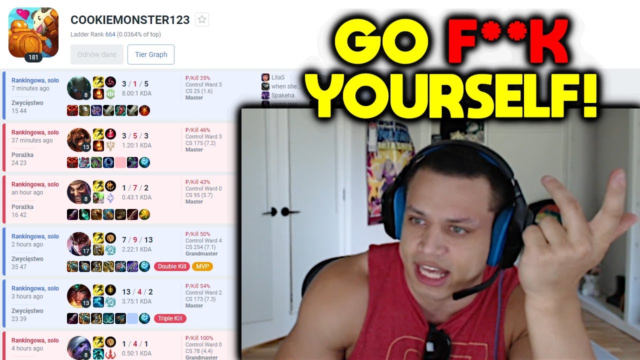 Tyler1 On New Op Gg Youtube