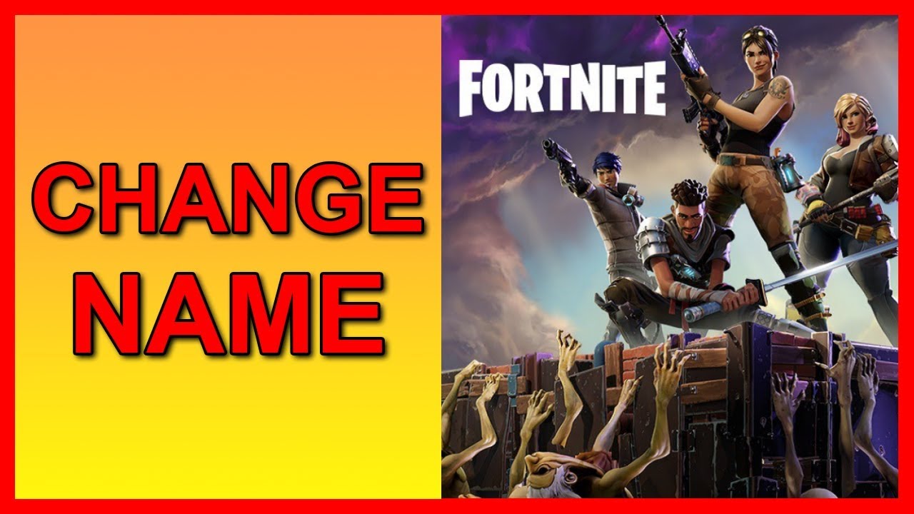 How to change your name on Fortnite Battle Royale (Windows ...