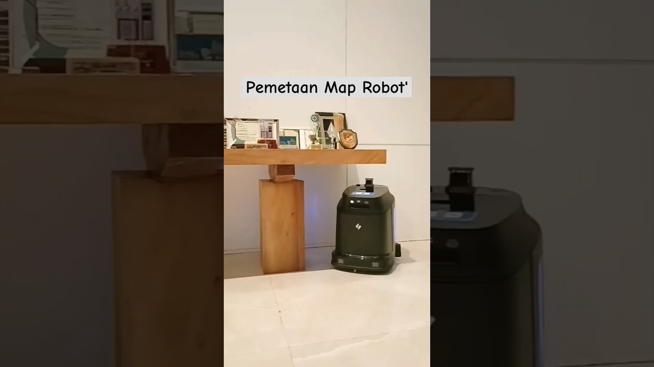 Robot sweeper mapping area 