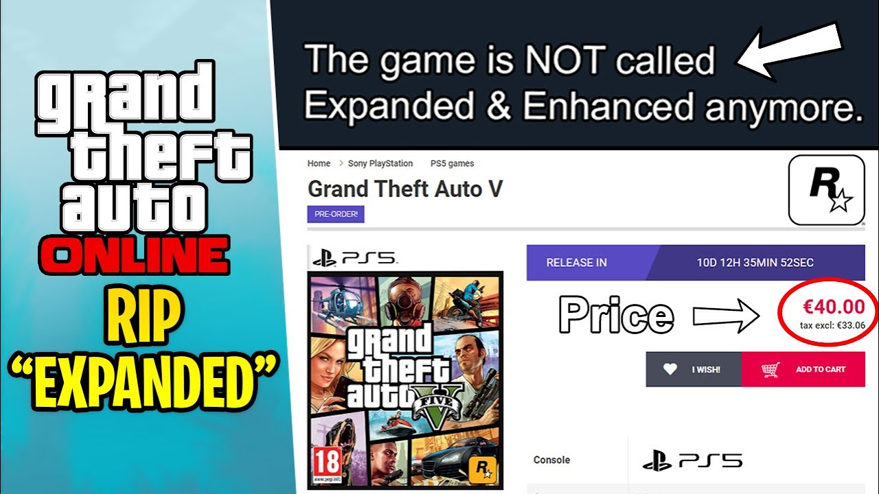 Grand Theft Auto V (PS5) - ecay