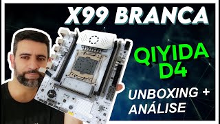 CHEGOU A X99 D4 BRANCA - MELHOR PLACA CUSTO BENEFÍCIO PARA XEONS!!!