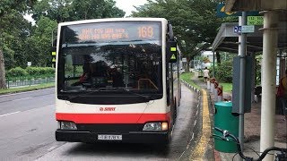 TIB1178Y Mercedes Benz O405G Volgren (SMRT) (Service 169) (Opp RSAF Sembawang to JCU)