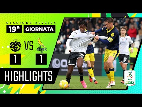 Spezia Modena Goals And Highlights