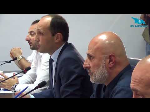 ლევან დავითაშვილი კასპში ფერმერებს შეხვდა