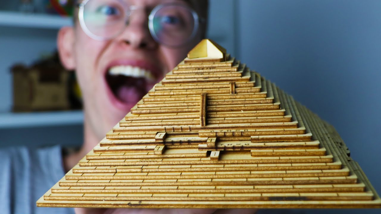 Escape Welt Quest Pyramide Escape Room Gehirn Teaser mit geheimen Raum 