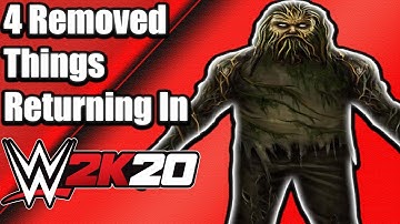 4 Removed Things That Are Returning In WWE 2K20